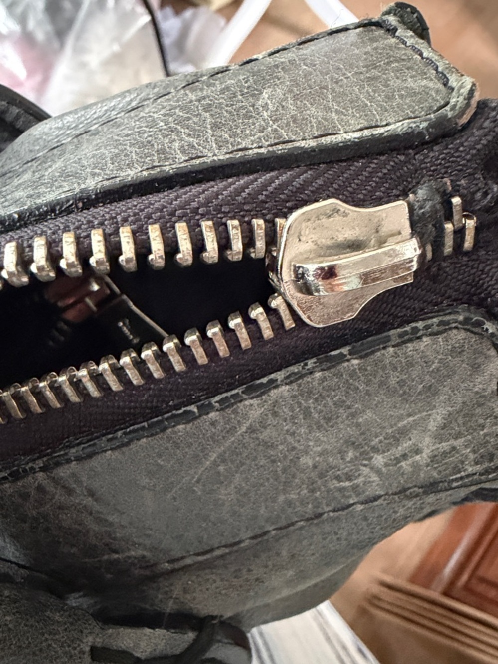 Rare gray Chloe Edith bag authentic - Picture 8 of 17